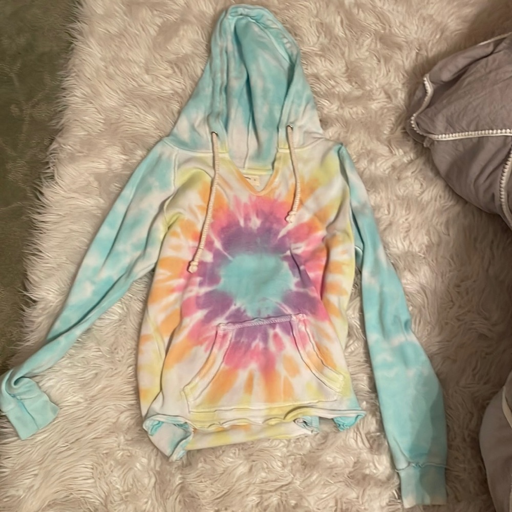 Ocean drive tie dye hoodie